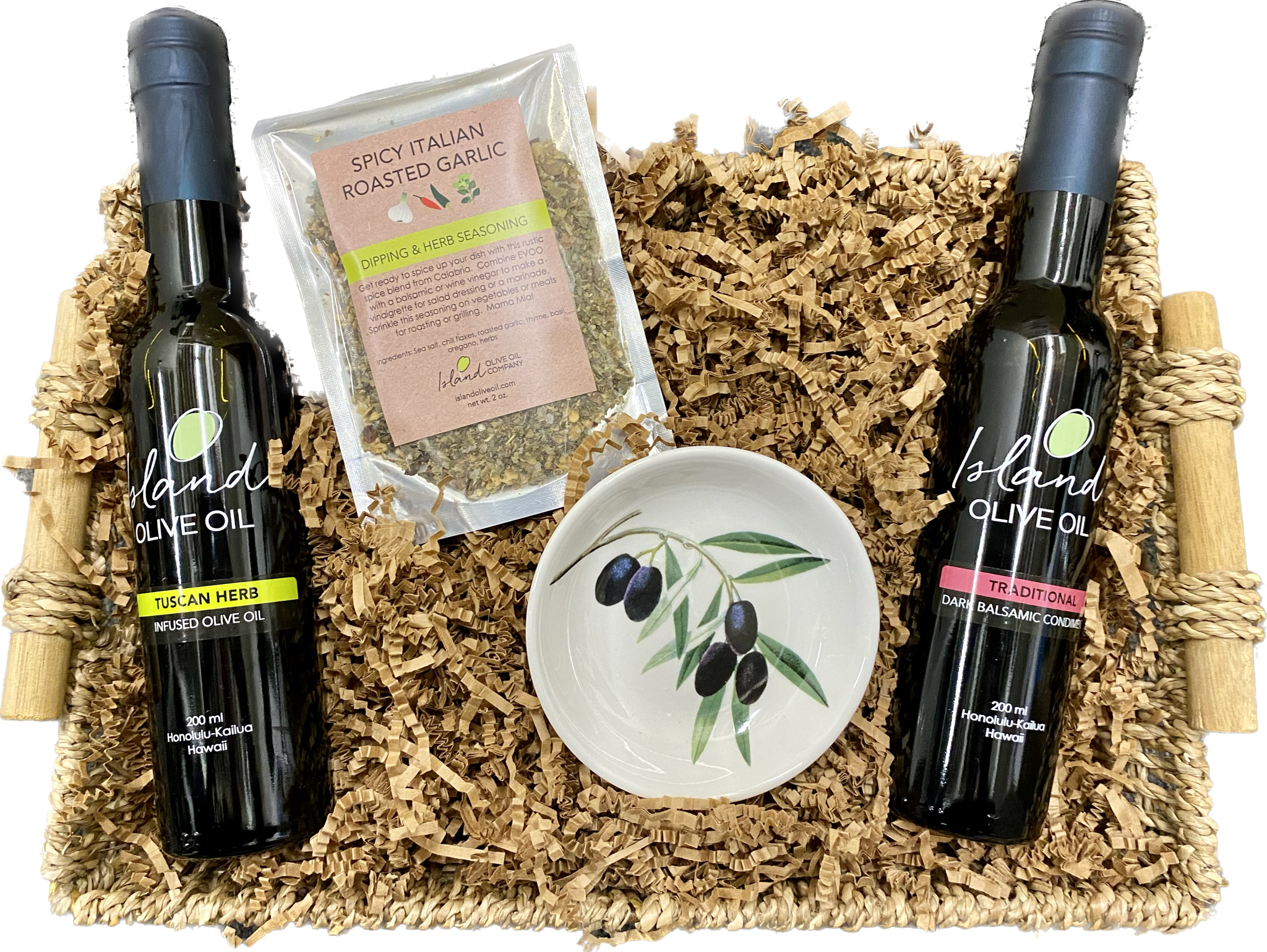 Olive Oil & Seasoning Blend Gift Set Gourmet Dipping Set Holiday
